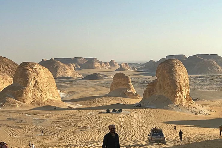 Bahariya Oasis landschap